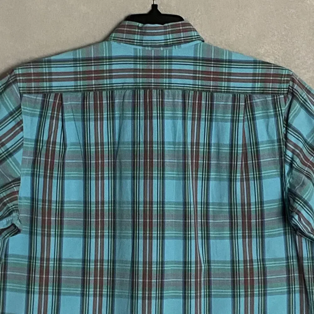 Daniel Cremieux 38 Tahiti Collection Men's Large Button-Down Shirt Plaid NEW - Picture 7 of 12